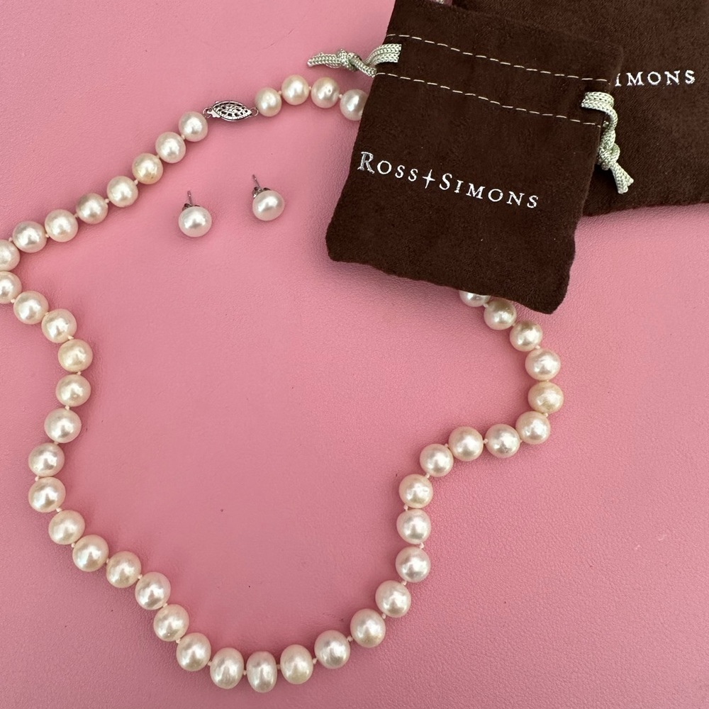 8-9mm Cultured Pearl Jewelry Set